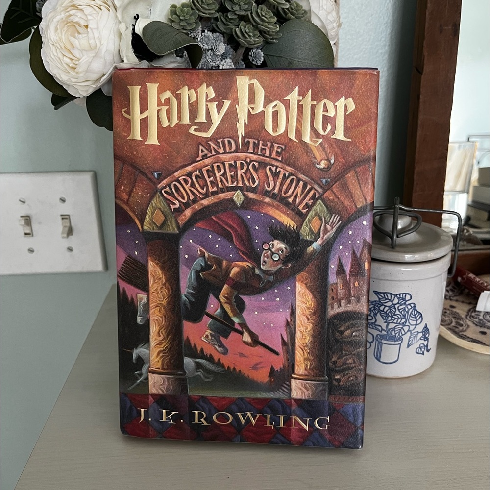 Harry Potter and the Sorcerer’s Stone Hardcover Book by JK Rowling